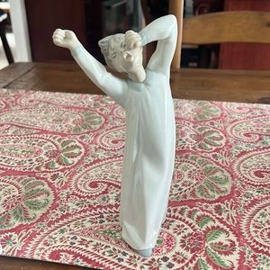 Lladro Boy Stretching 1977